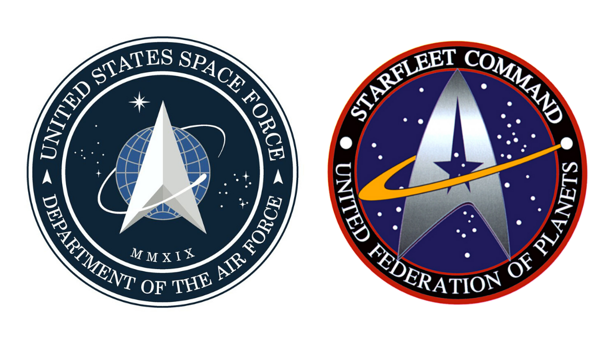 New U S Space Force Logo Bears Striking Resemblance To Star Trek Daily Star Trek News