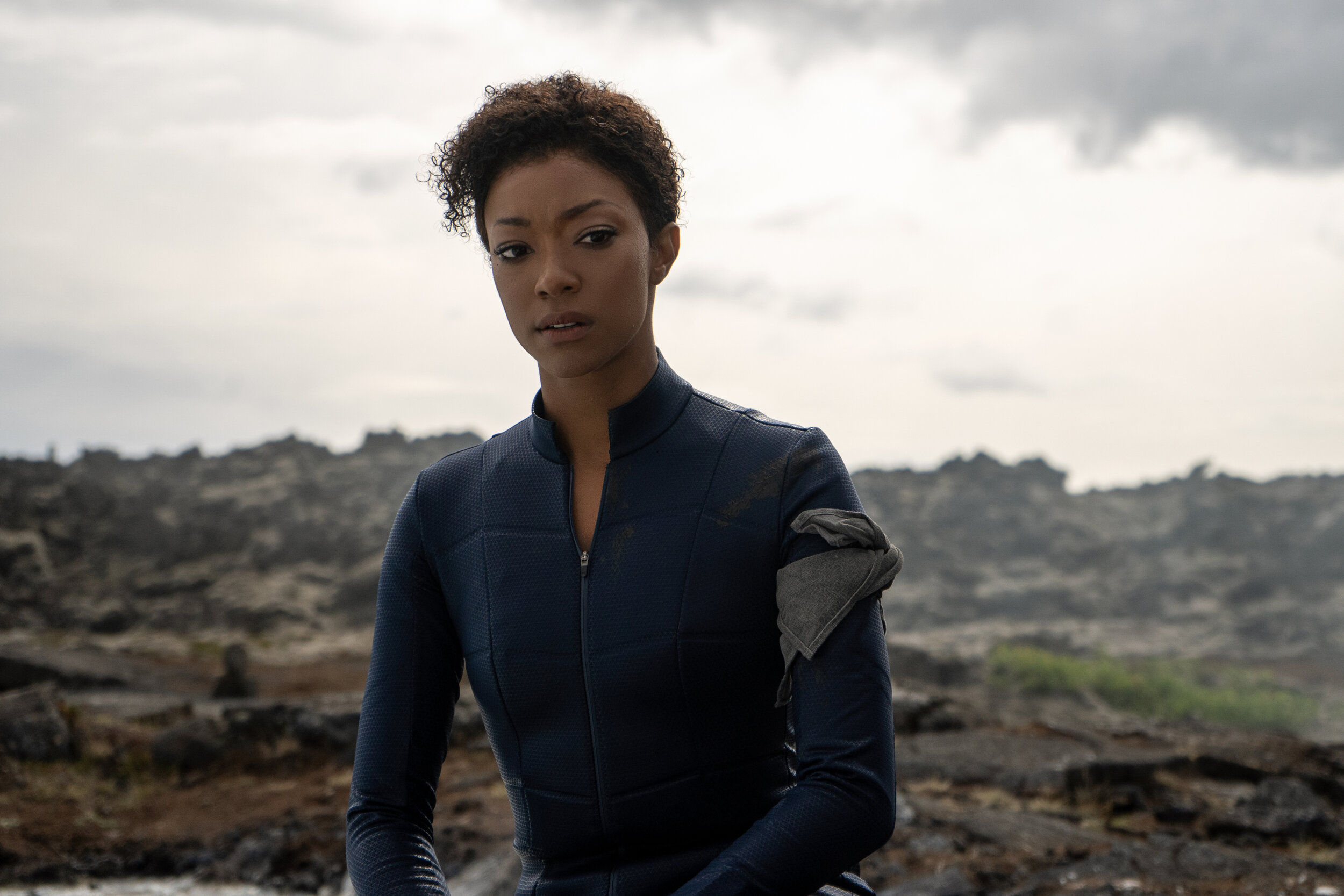  Pictured: Sonequa Martin-Green as Burnham; of the CBS All Access series STAR TREK: DISCOVERY. Photo Cr: Michael Gibson/CBS ©2020 CBS Interactive, Inc. All Rights Reserved. 