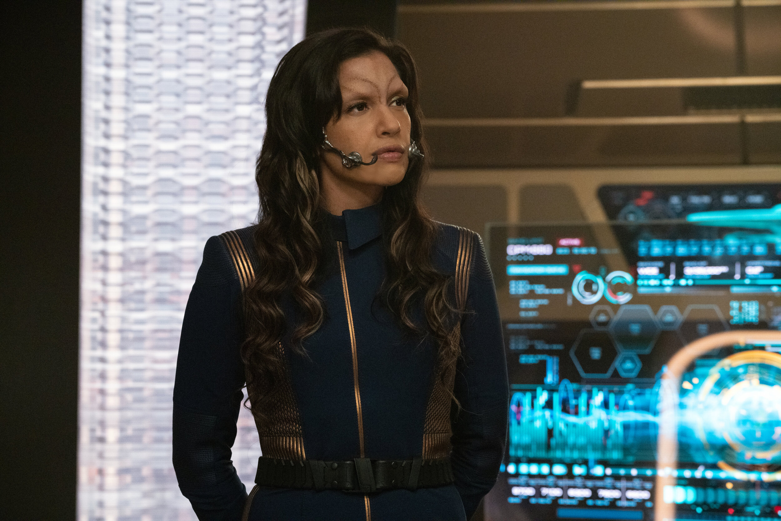   "Die Trying" -- Ep#305 -- Pictured: Rachael Ancheril as Commander Nhan of the CBS All Access series STAR TREK: DISCOVERY. Photo Cr: Michael Gibson/CBS ©2020 CBS Interactive, Inc. All Rights Reserved.  