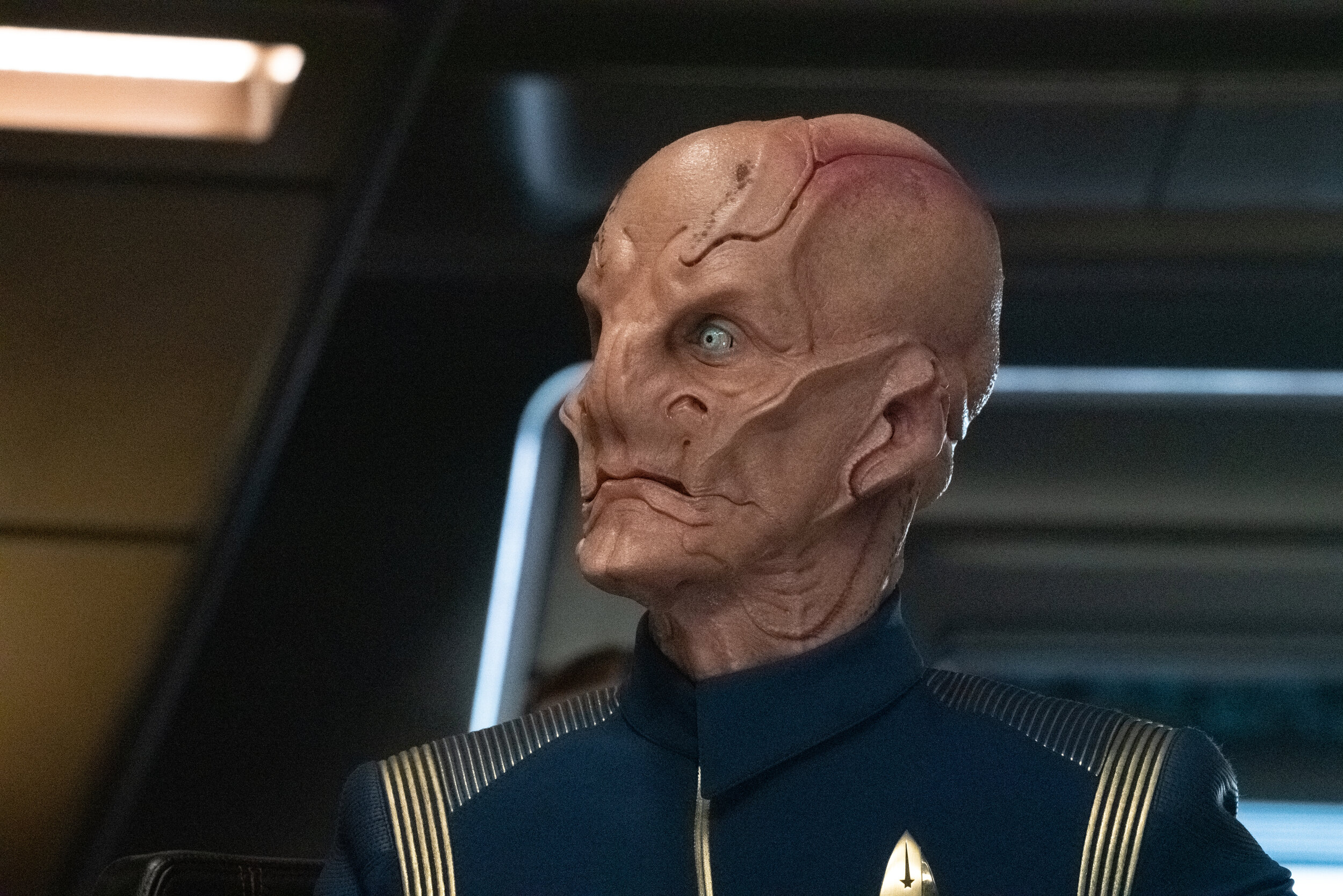   "Die Trying" -- Ep#305 -- Pictured: Doug Jones as Saru of the CBS All Access series STAR TREK: DISCOVERY. Photo Cr: Michael Gibson/CBS ©2020 CBS Interactive, Inc. All Rights Reserved.  