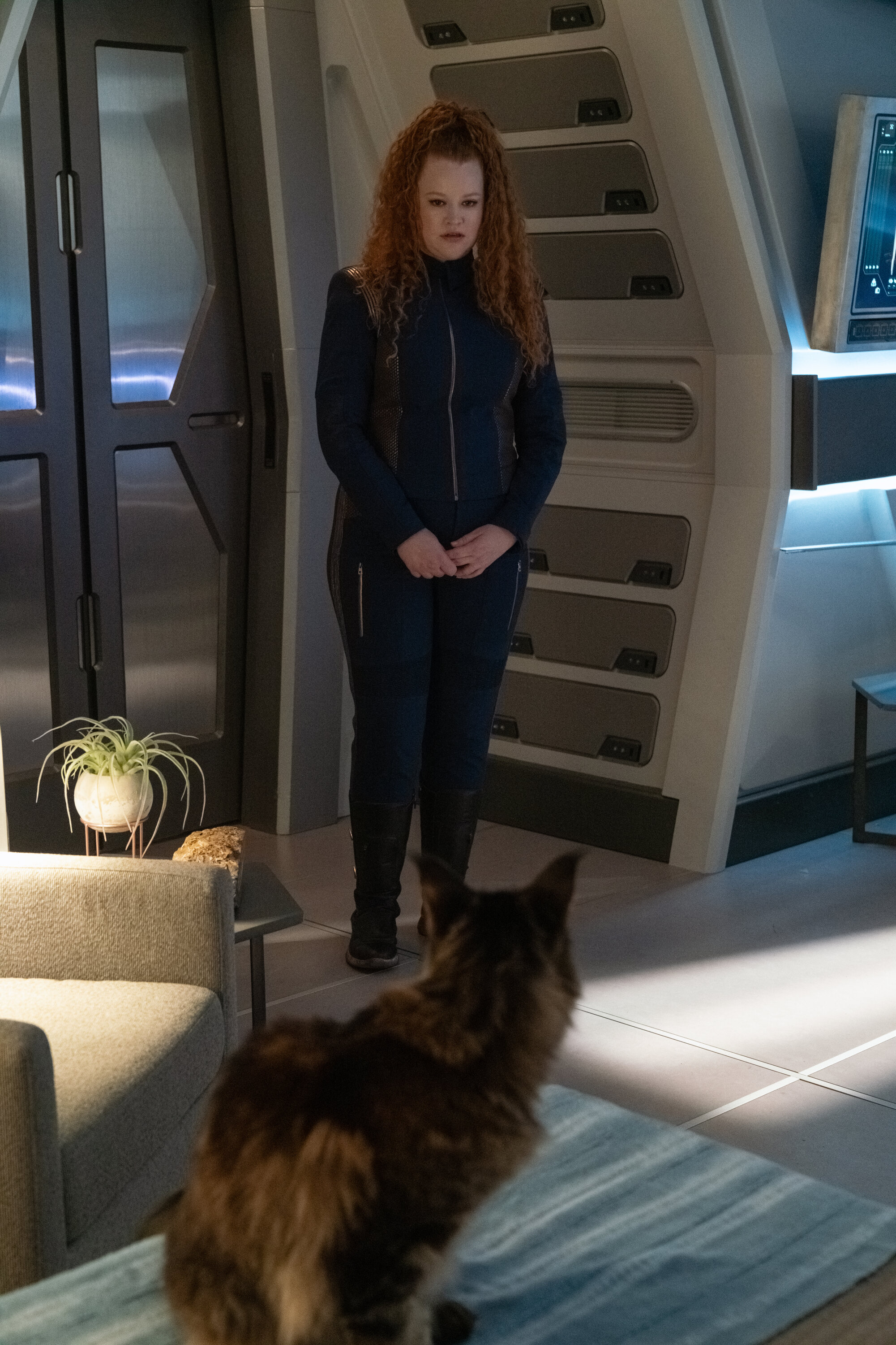   "Scavengers" -- Ep#306 -- Pictured: Mary Wiseman as Tilly of the CBS All Access series STAR TREK: DISCOVERY. Photo Cr: Michael Gibson/CBS ©2020 CBS Interactive, Inc. All Rights Reserved.  