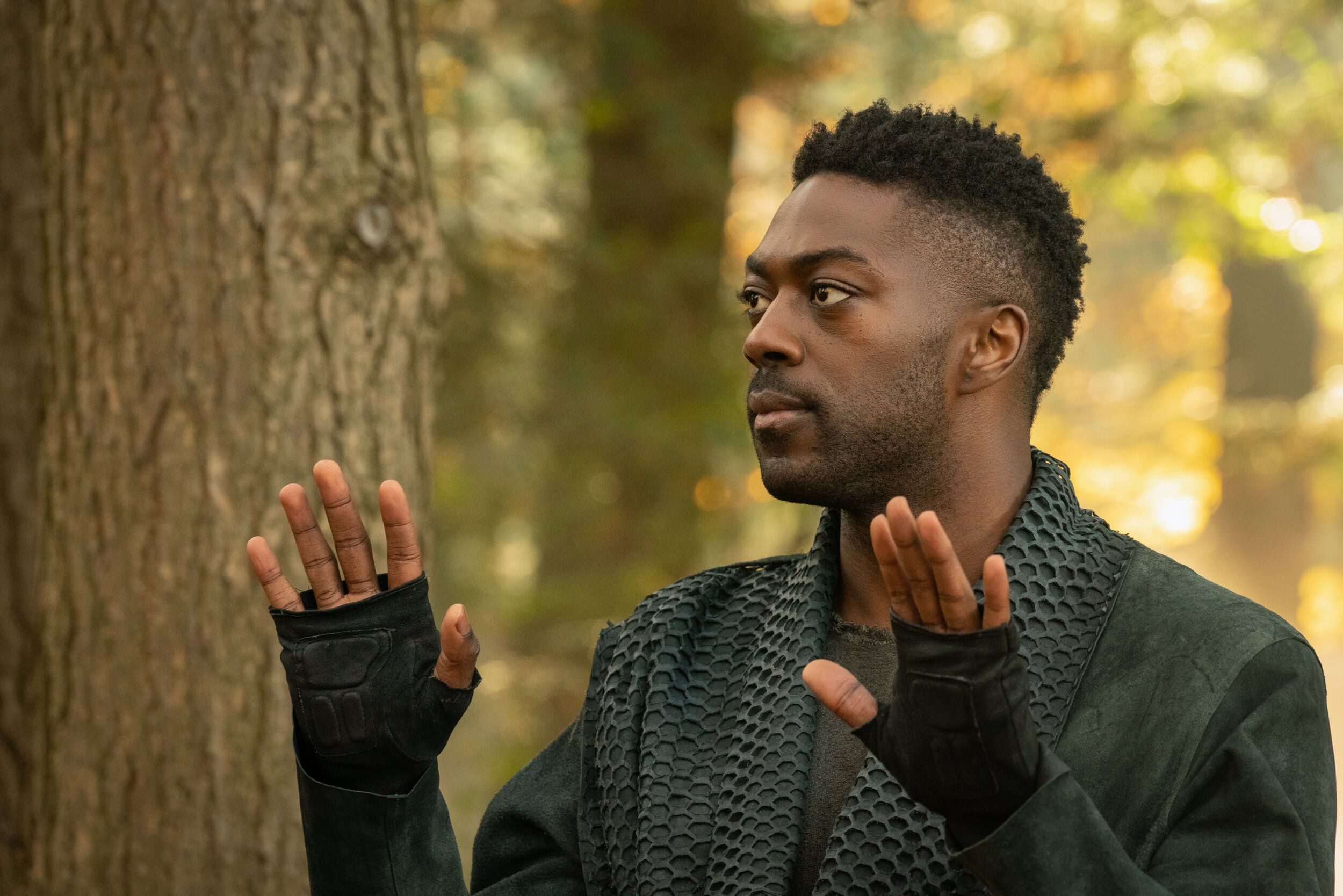   "The Sanctuary" -- Ep#308 -- Pictured: David Ajala as Book of the CBS All Access series STAR TREK: DISCOVERY. Photo Cr: Michael Gibson/CBS ©2020 CBS Interactive, Inc. All Rights Reserved.  