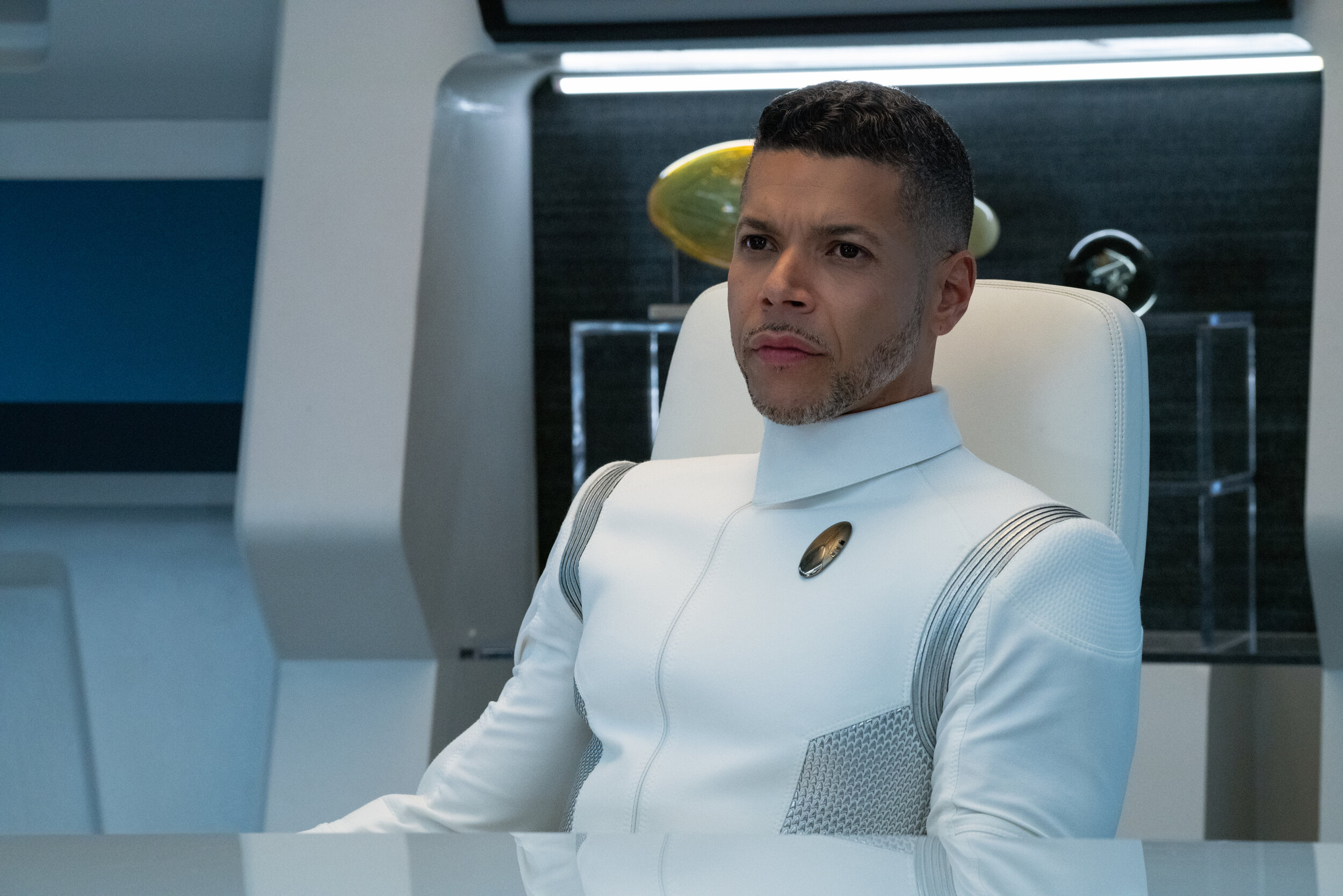   "The Sanctuary" -- Ep#308 -- Pictured: Wilson Cruz as Dr. Hugh Culber of the CBS All Access series STAR TREK: DISCOVERY. Photo Cr: Michael Gibson/CBS ©2020 CBS Interactive, Inc. All Rights Reserved.  