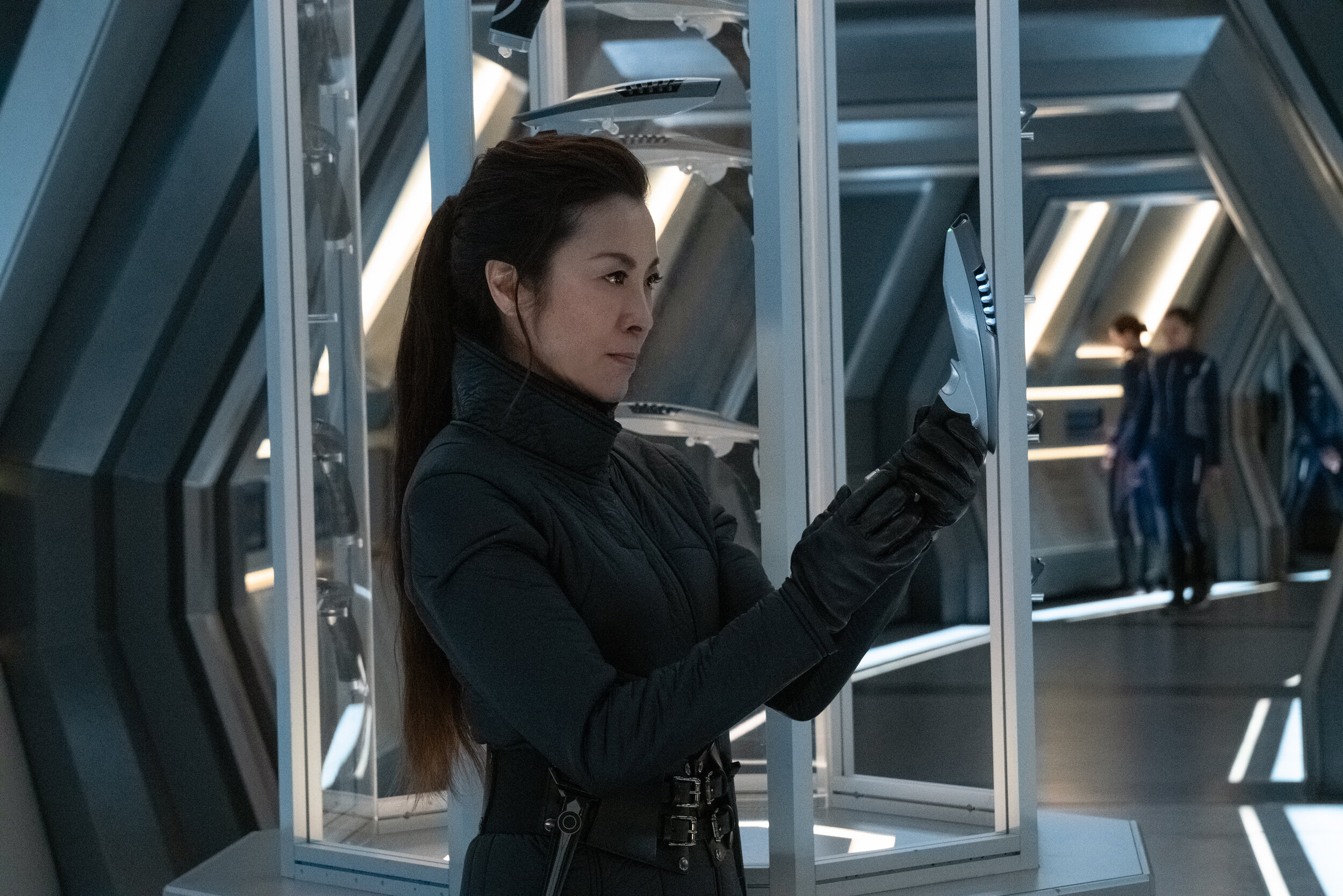   "Terra Firma, Part 1" -- Ep#309 -- Pictured: Michelle Yeoh as Georgiou of the CBS All Access series STAR TREK: DISCOVERY. Photo Cr: Michael Gibson/CBS ©2020 CBS Interactive, Inc. All Rights Reserved.  