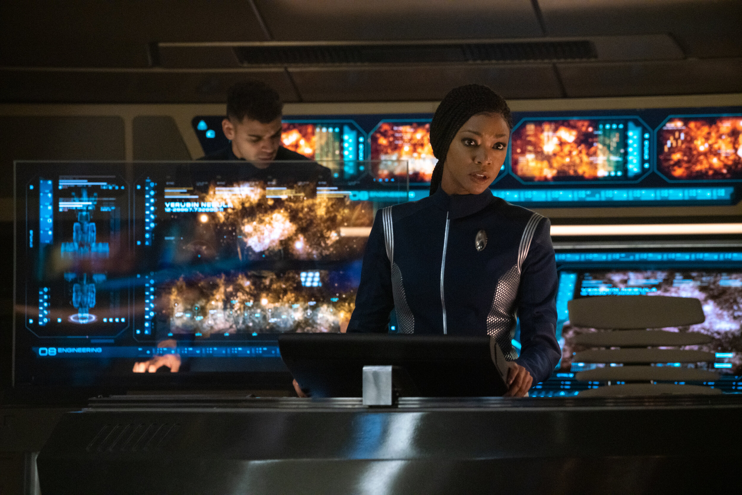   "Su'Kal" -- Ep#311 -- Pictured: Sonequa Martin-Green as Commander Burnham of the CBS All Access series STAR TREK: DISCOVERY. Photo Cr: Michael Gibson/CBS ©2020 CBS Interactive, Inc. All Rights Reserved.  