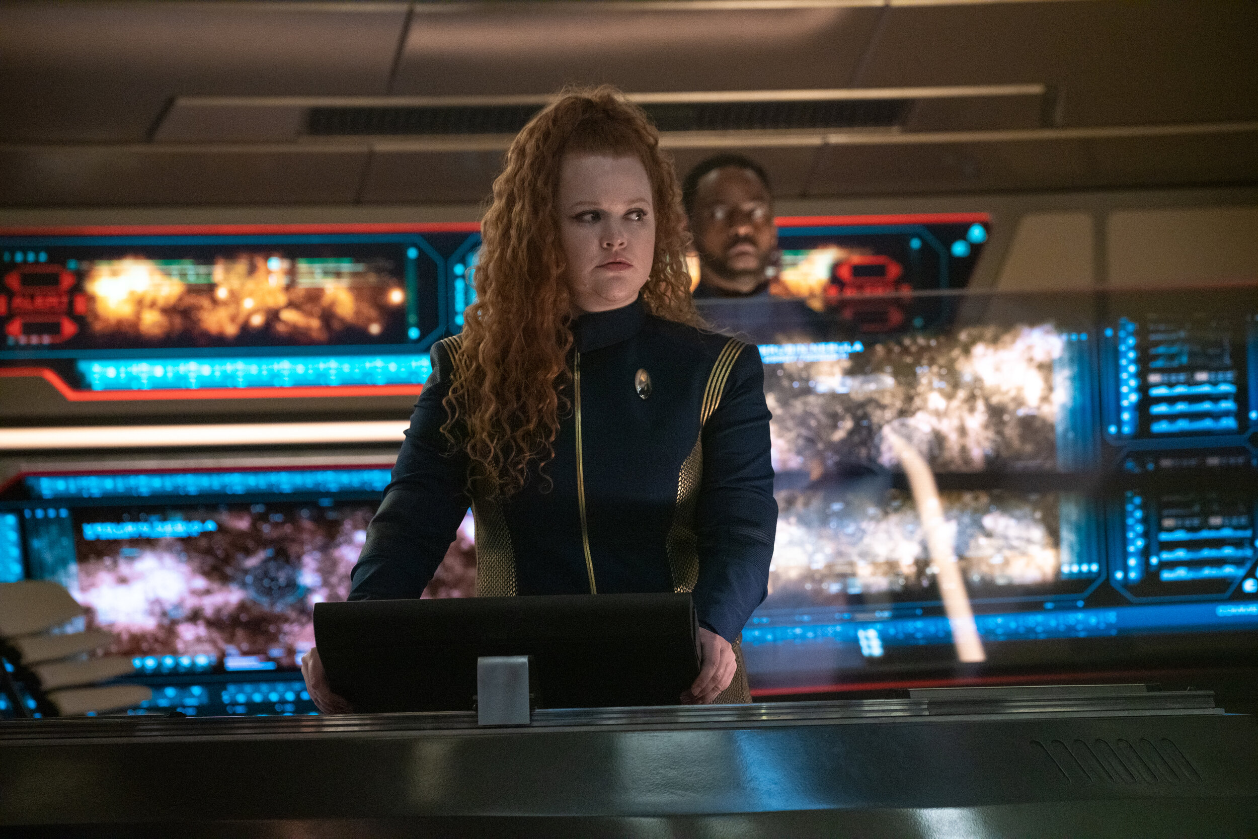  "Su'Kal" -- Ep#311 -- Pictured: Mary Wiseman as Ensign Tilly of the CBS All Access series STAR TREK: DISCOVERY. Photo Cr: Michael Gibson/CBS ©2020 CBS Interactive, Inc. All Rights Reserved.  