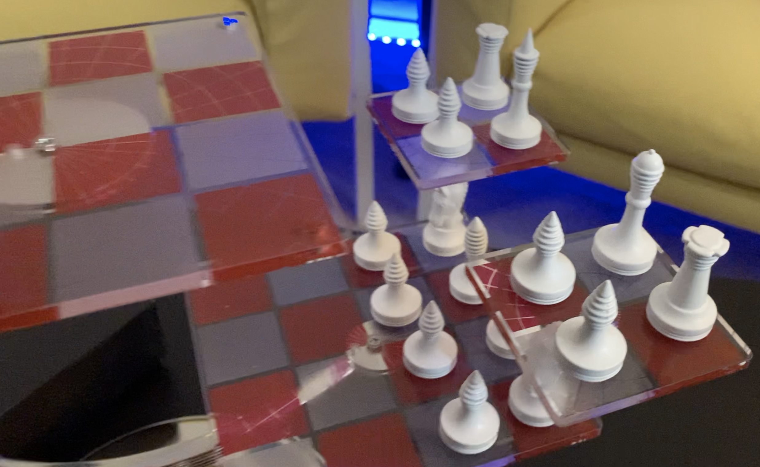 3D Printed Star Trek 3D Chess Set