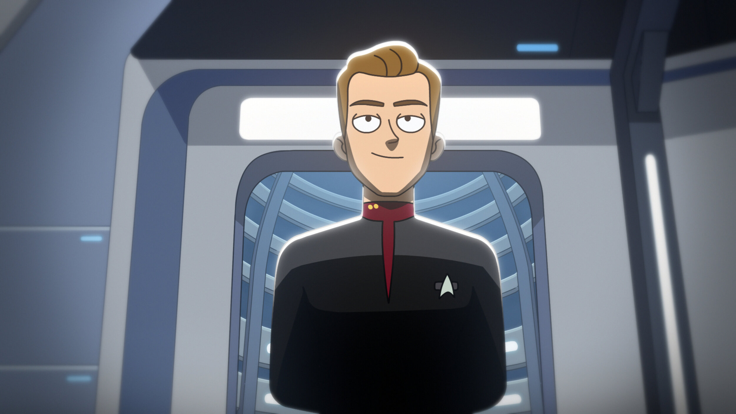   "We'll Always Have Tom Paris" -- Robert Duncan McNeill as Tom Paris of the Paramount+ series STAR TREK: LOWER DECKS. Photo: PARAMOUNT+ ©2021 CBS Interactive, Inc. All Rights Reserved **Best Possible Screen Grab**  