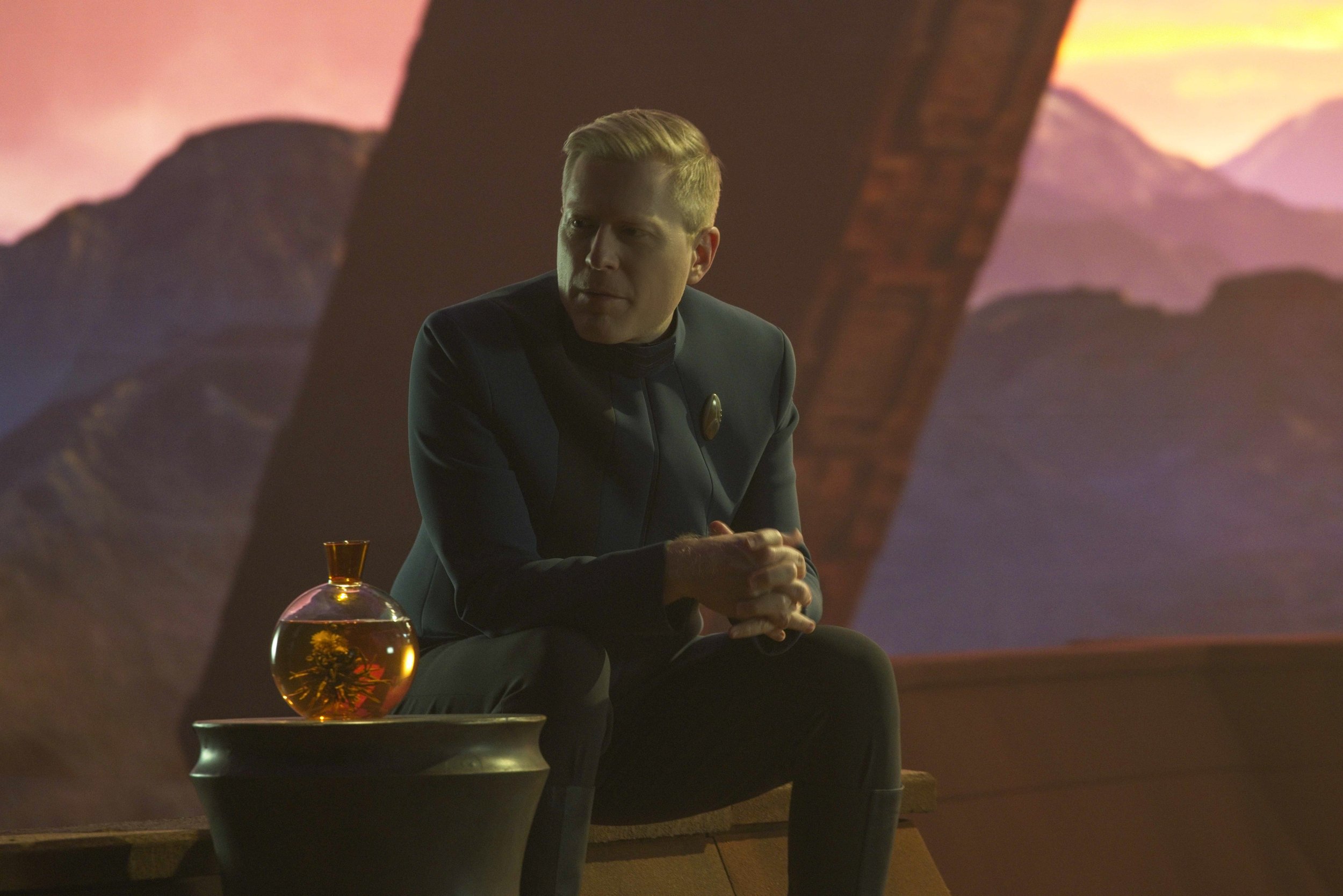   Pictured: Anthony Rapp as Stamets of the Paramount+ original series STAR TREK: DISCOVERY. Photo Cr: Michael Gibson/Paramount+ © 2021 CBS Interactive. All Rights Reserved.  