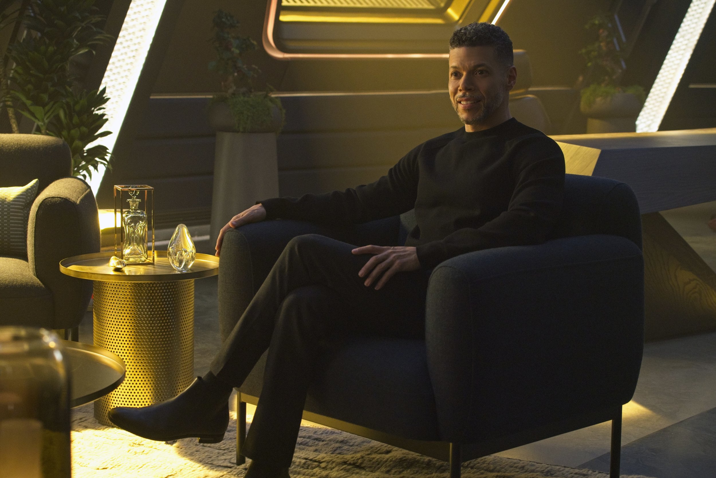   Pictured: Wilson Cruz as Culber of the Paramount+ original series STAR TREK: DISCOVERY. Photo Cr: Michael Gibson/Paramount+ © 2021 CBS Interactive. All Rights Reserved.  