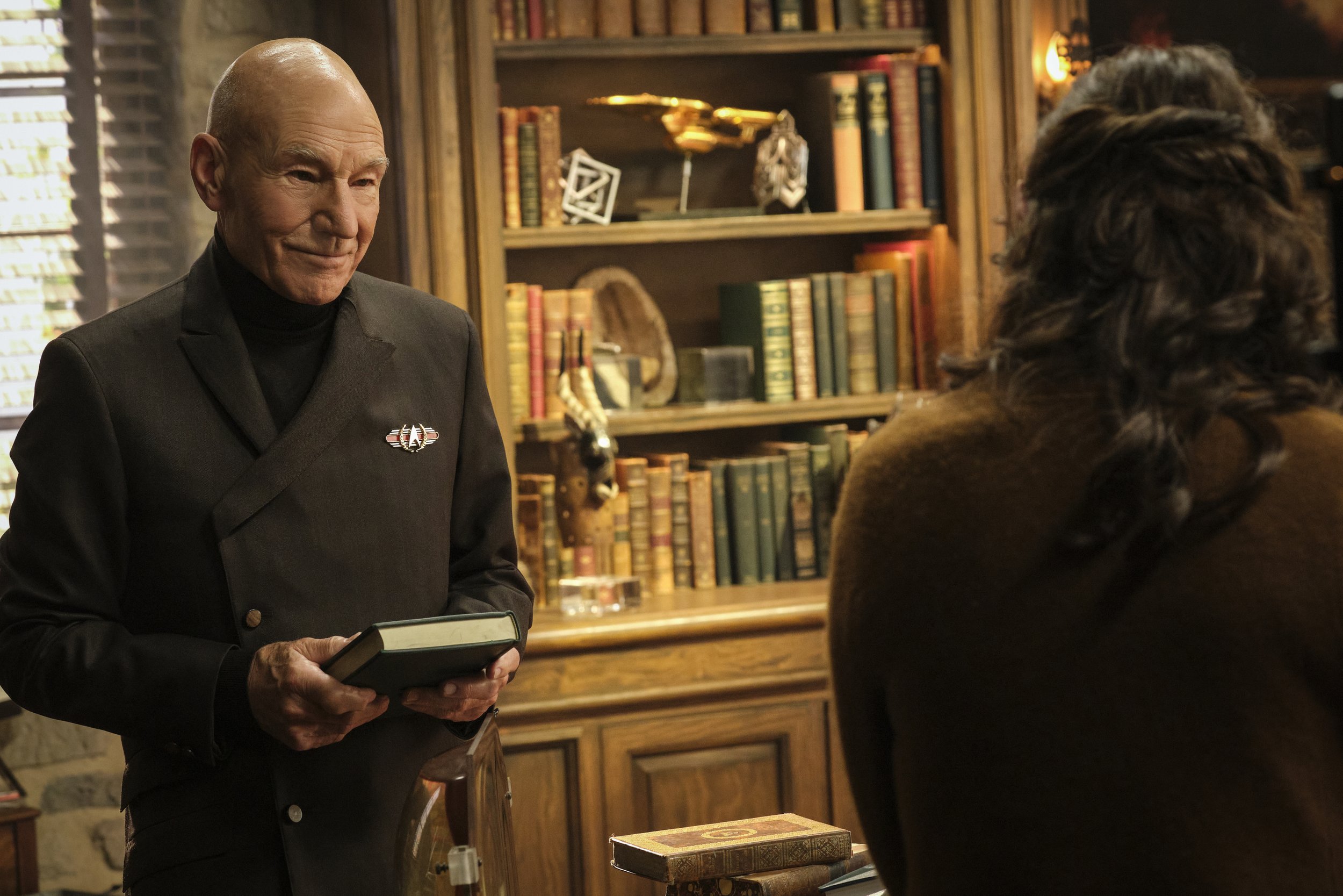   Pictured: Sir Patrick Stewart as Jean-Luc Picard of the Paramount+ original series STAR TREK: PICARD. Photo Cr: Trae Patton/Paramount+ (C)2022 ViacomCBS. All Rights Reserved.  