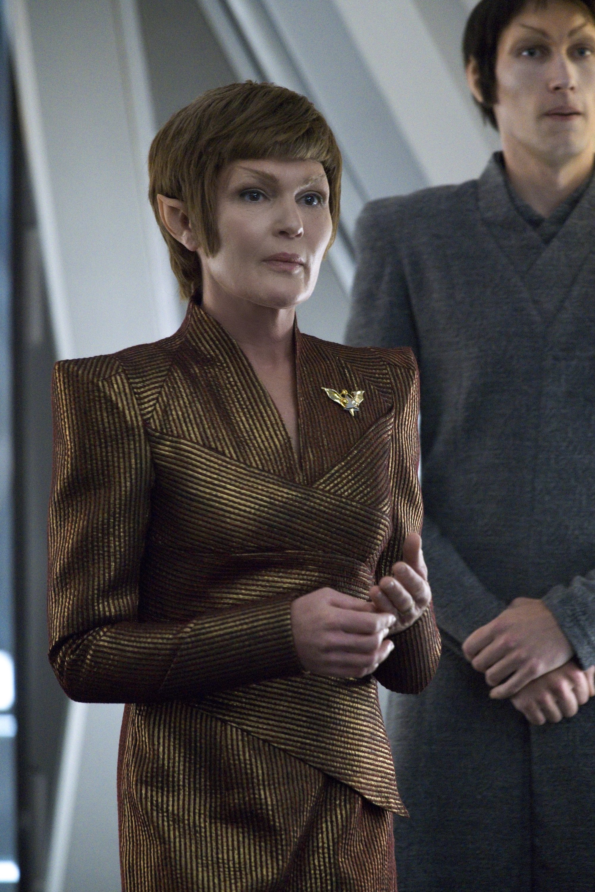   Pictured: Tara Rosling as T'Rina of the Paramount+ original series STAR TREK: DISCOVERY. Photo Cr: Michael Gibson/Paramount+ (C) 2021 CBS Interactive. All Rights Reserved.  