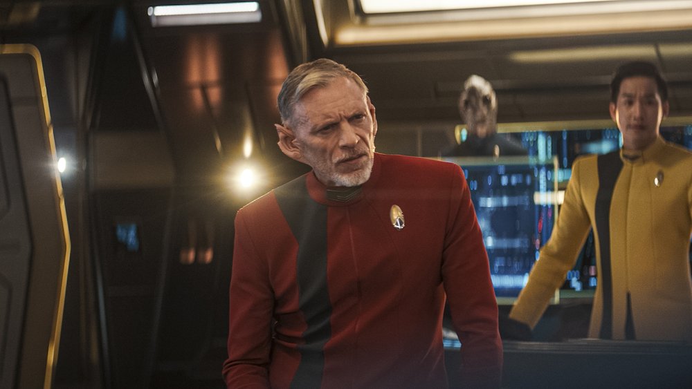  Callum Keith Rennie as Rayner in Star Trek: Discovery, episode 5, season 5, streaming on Paramount+, 2023. Photo Credit: Paramount+ 