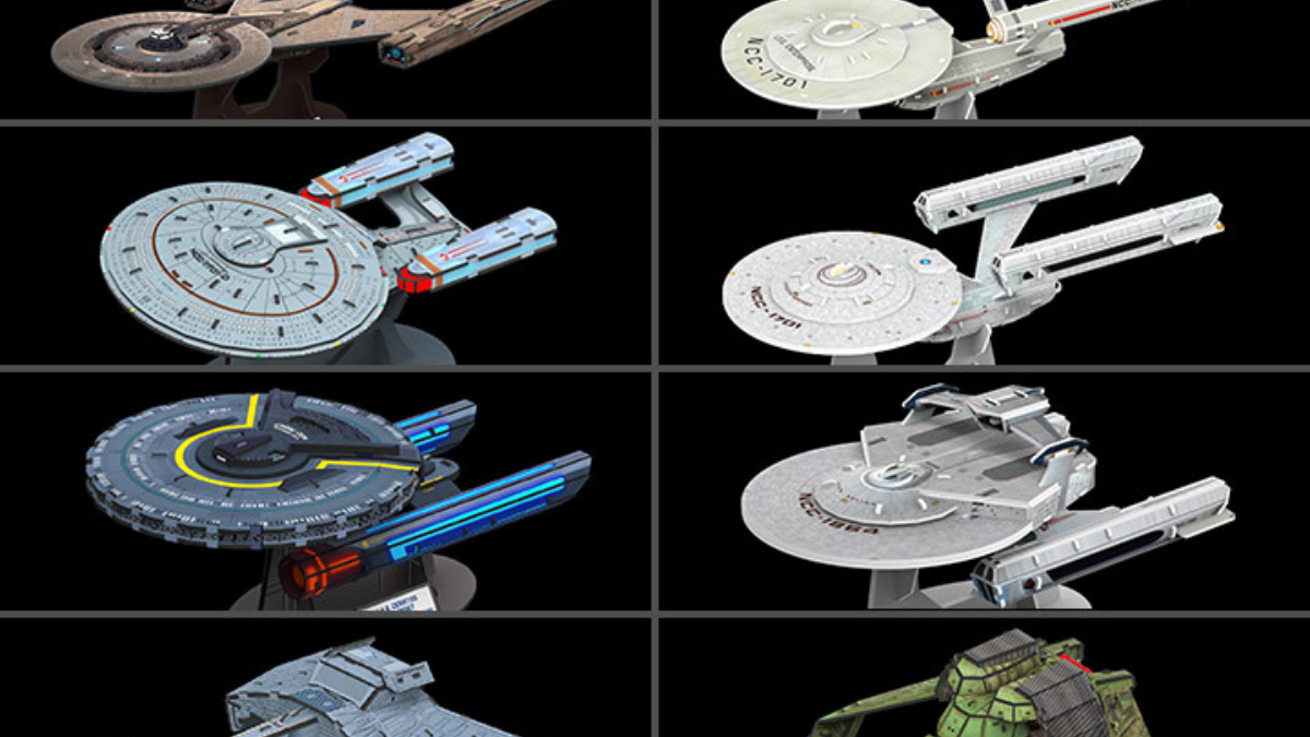 QMx to release new Qraftworks line of Star Trek starship papercraft models  later this year — Daily Star Trek News