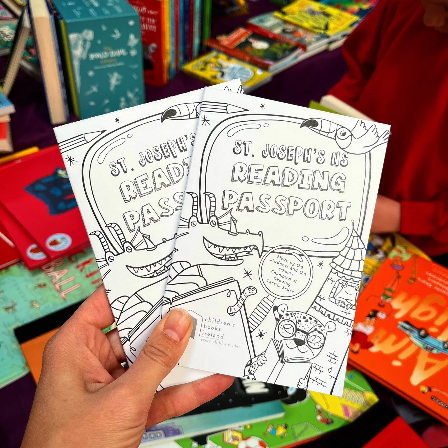 The St. Joseph NS Reading Passport is another wonderful project created for and by the 4th, 5th and 6th class students at St. Joseph's NS Dundalk.

This little passport is chock-a-block filled with fun book-related activities created by the children 