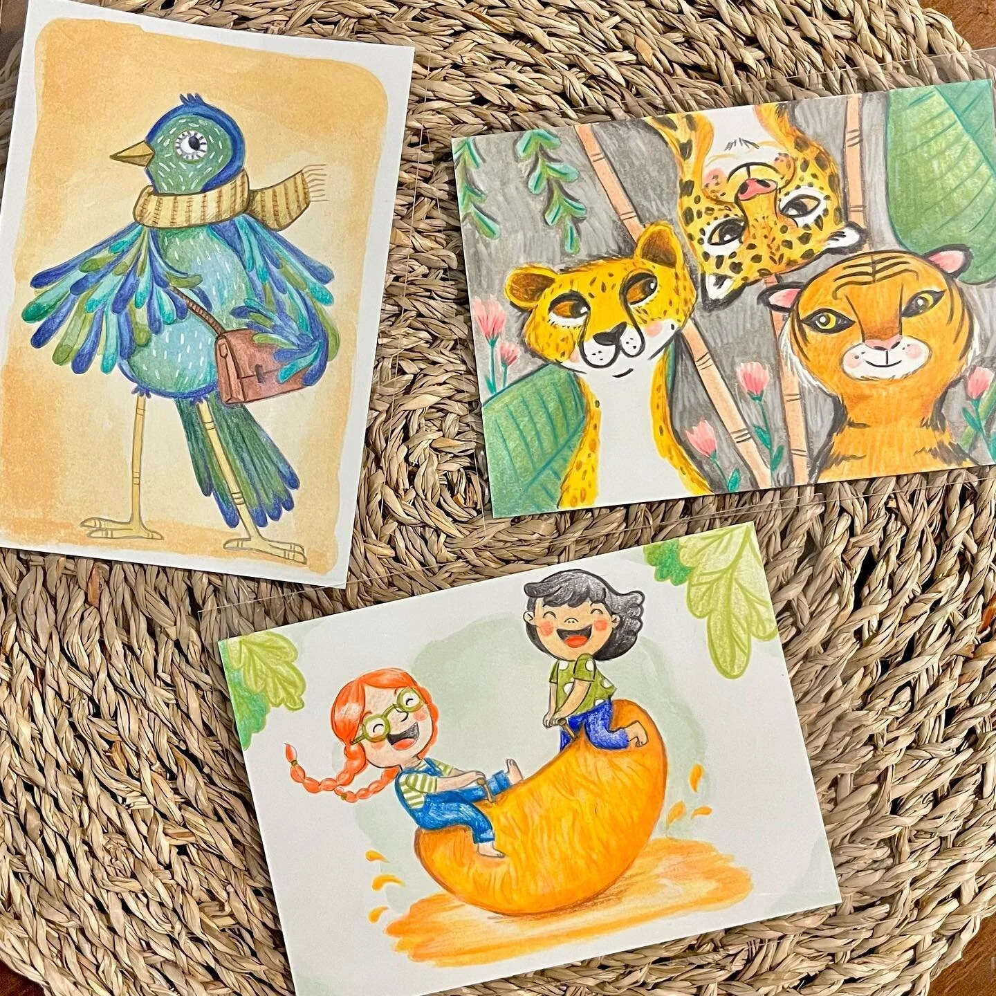 Back in January 2022 I created 3 handmade postcards for Incognito, an artistic initiative that supports the Jack &amp; Jill Children&rsquo;s Foundation @jackandjillcf 

Incognito was created by Lucinda Hall and has been running for 6 years, selling a