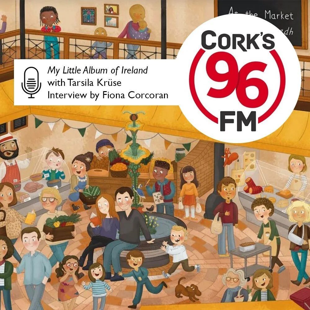 Recently I chatted with @corks_96fm Fiona Corcoran about My Little Album of Ireland. 

In my conversation with Fiona we explore the different places showcased in the book - Trim Castle, The Gaeltacht, T&iacute;r na n&Oacute;g and of course, The Engli