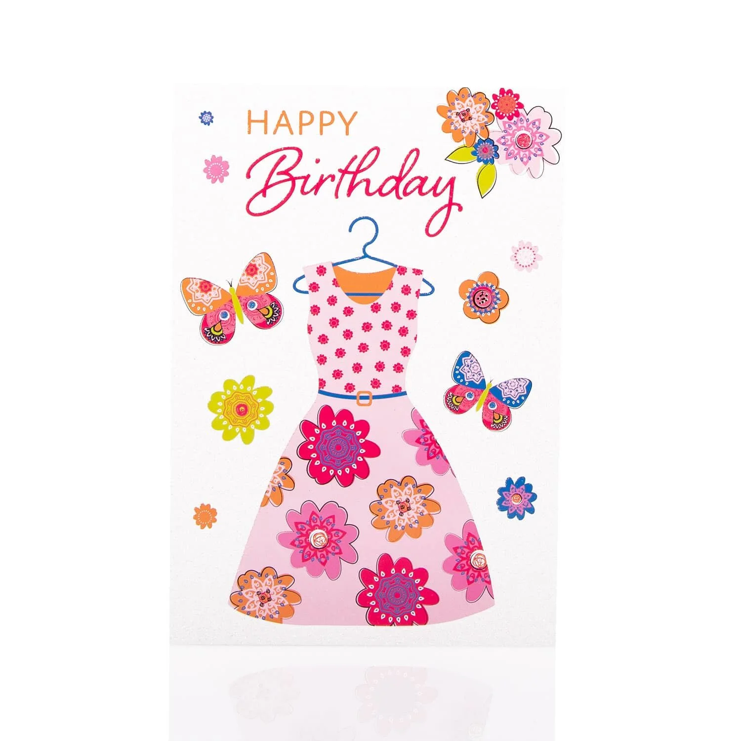 Happy Birthday Dress & Butterfly Card — PROJECT SCENT