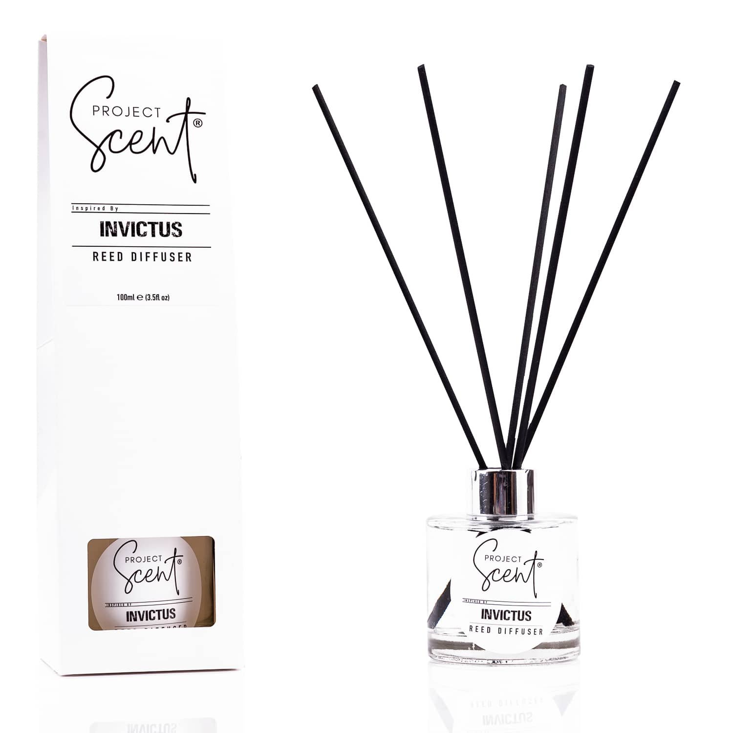 Invictus Inspired Diffuser Glass Car Air Freshener — PROJECT SCENT