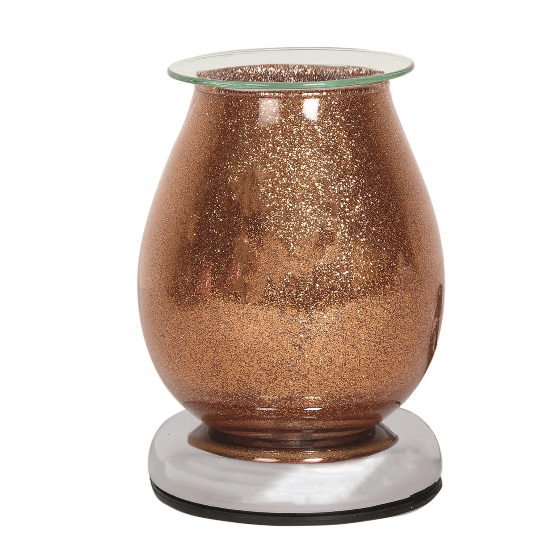 Electric Wax Melt Burner Touch Copper Sparkle 18cm AR1924 — PROJECT SCENT