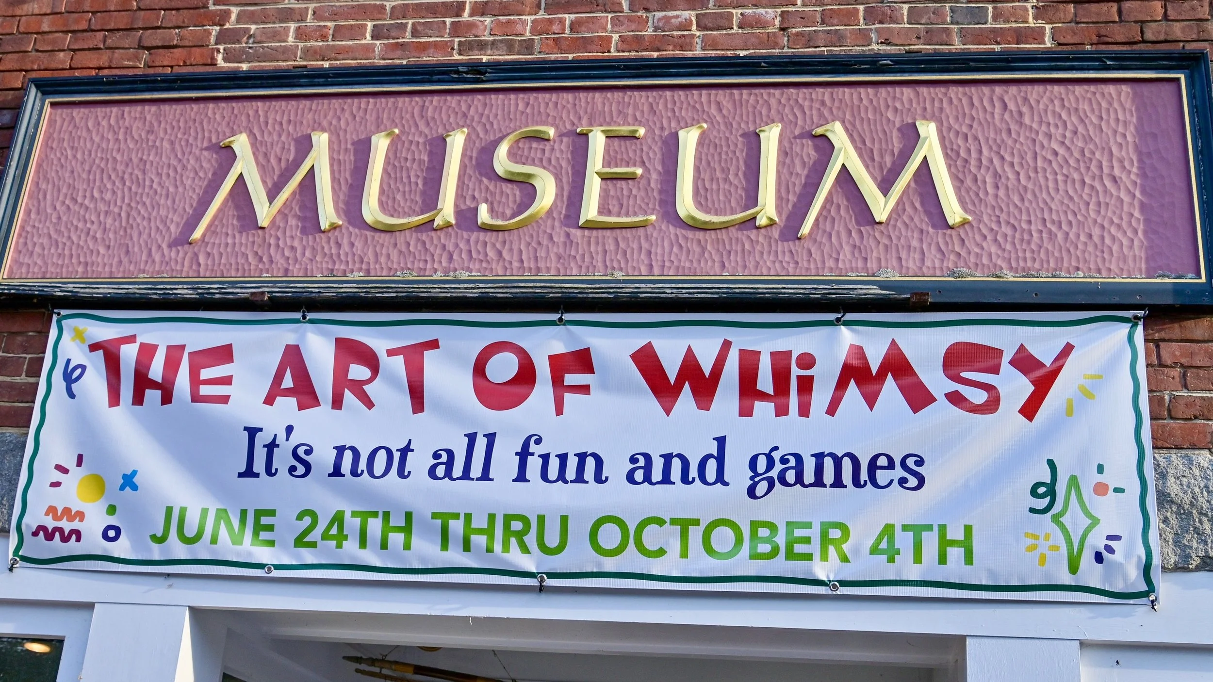 Hard to believe &ldquo;The Art of Whimsy&rdquo; at the Mariposa is ending soon. I&rsquo;ll be there Saturday at 3 p.m. to try to explain myself as well as answer questions. Sunday, the 4th will be the last day.

The following weekend is the Monadnock