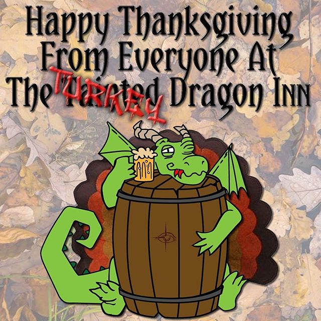 Enjoy and be safe, y'all. #turkey #thanksgiving #dragon