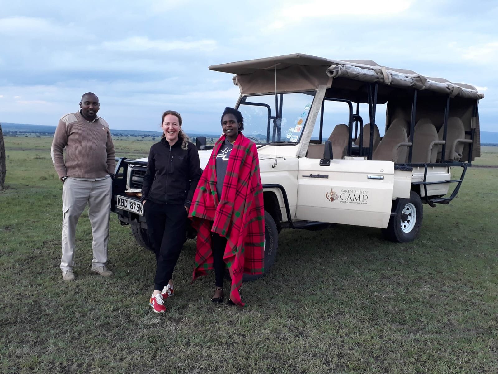 Daniel - our more than capable and knowledgeable driver & guide from Karen Blixen Camp