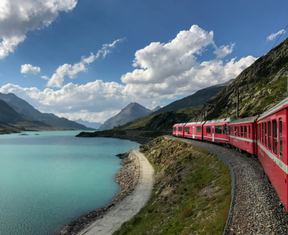First-class Rail Travel, On Us
