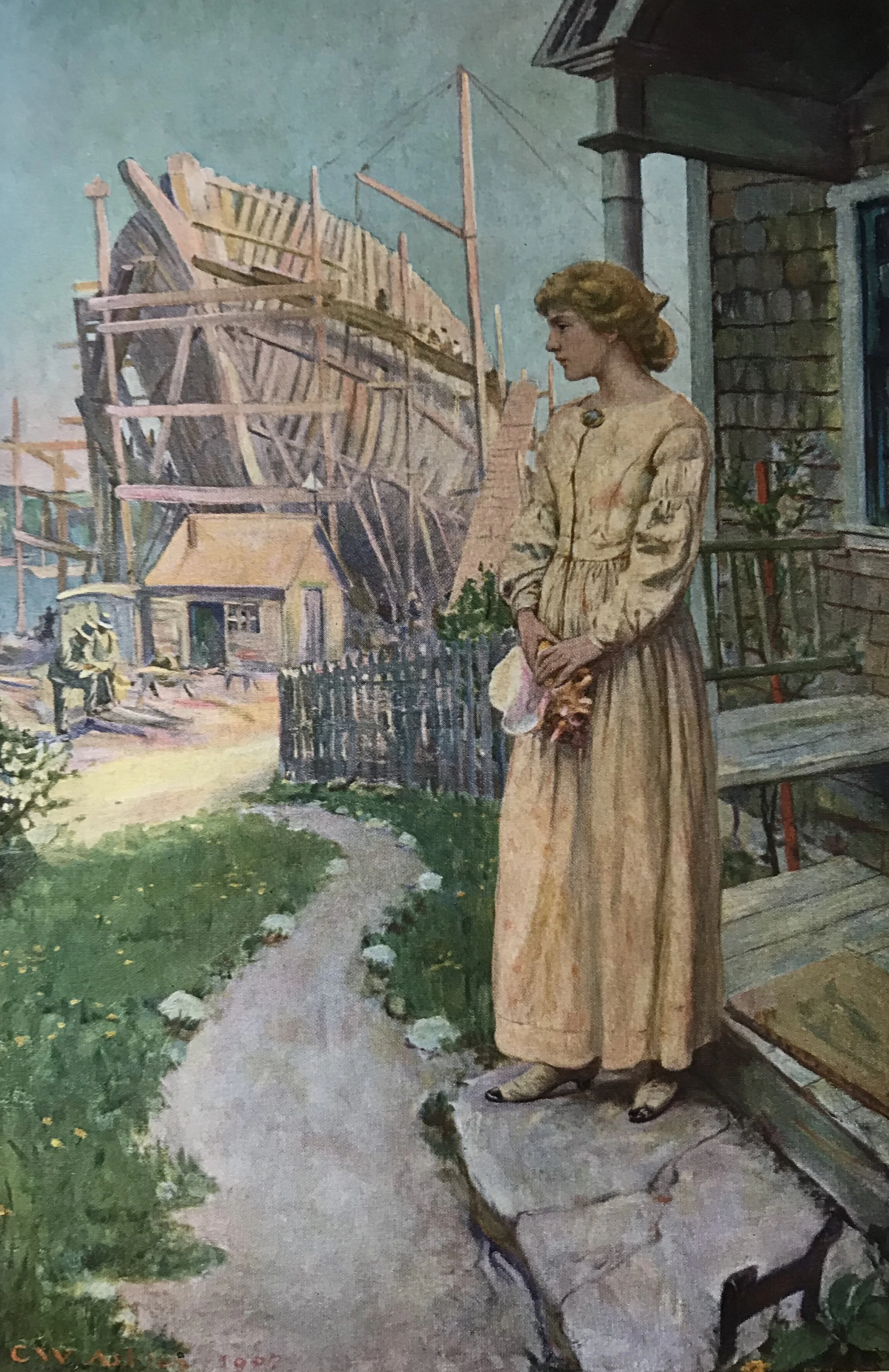 CWA Illustration from the book “Longfellow”