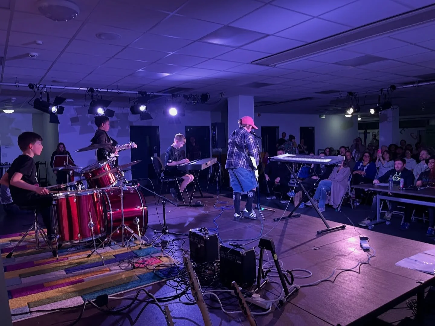 Up next, welcoming to the stage.. ACE IN THE RACE! 👏🏻 Performing Seven Nation Army. Pure determination, never giving up 💯