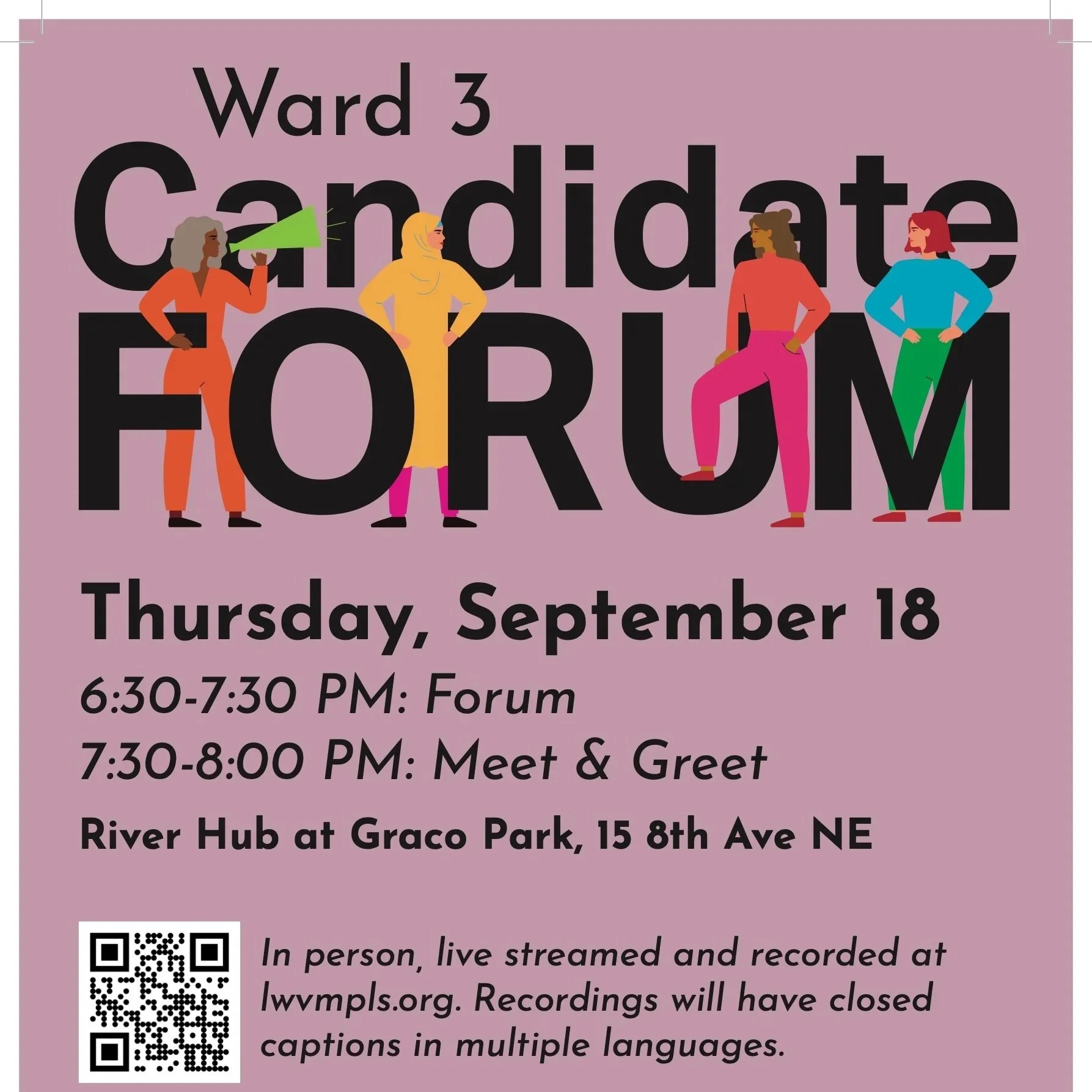 Ward 3 Candidate Forum