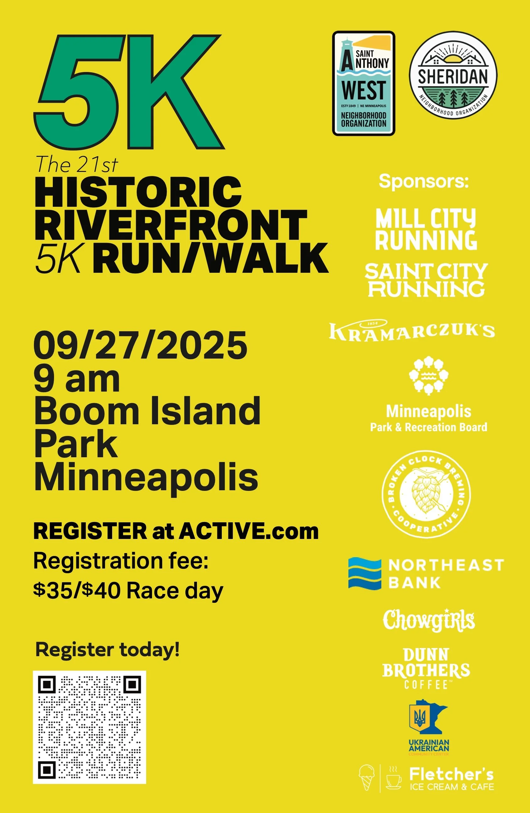 5K Register TODAY!!!