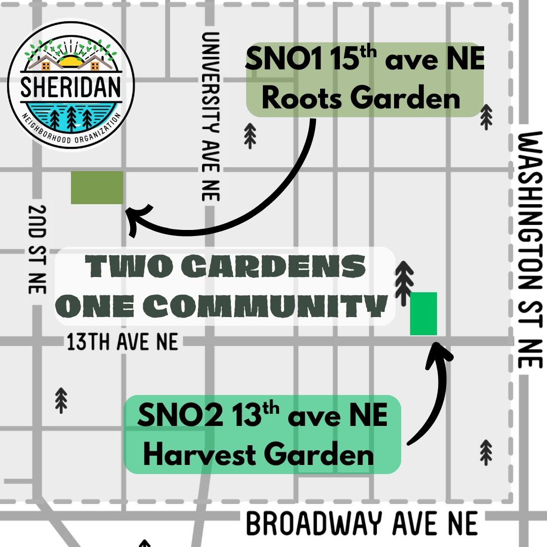🌱 SNO COMMUNITY GARDENS HAVE NEW NAMES! 🌱