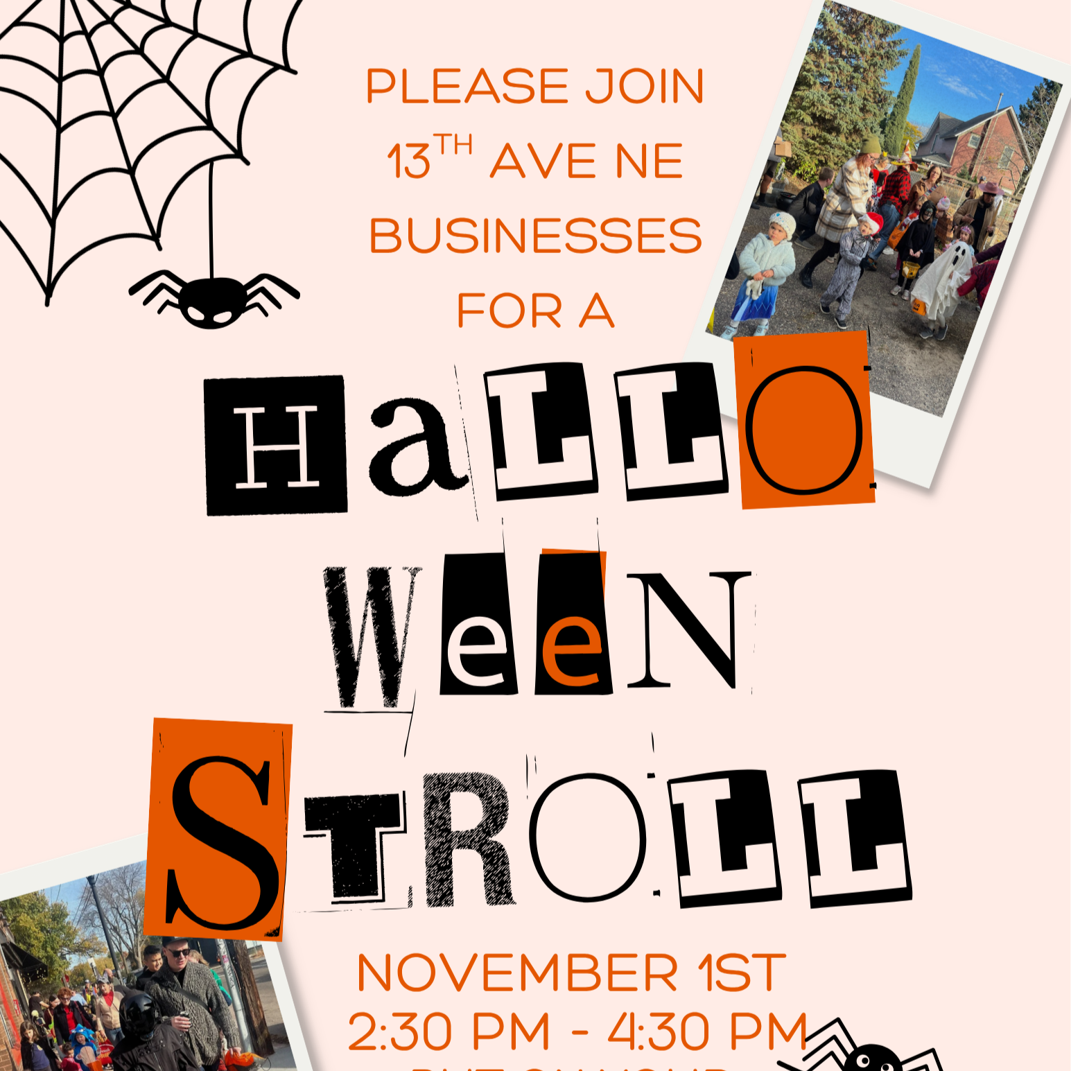 13th ave NE Halloween Stroll