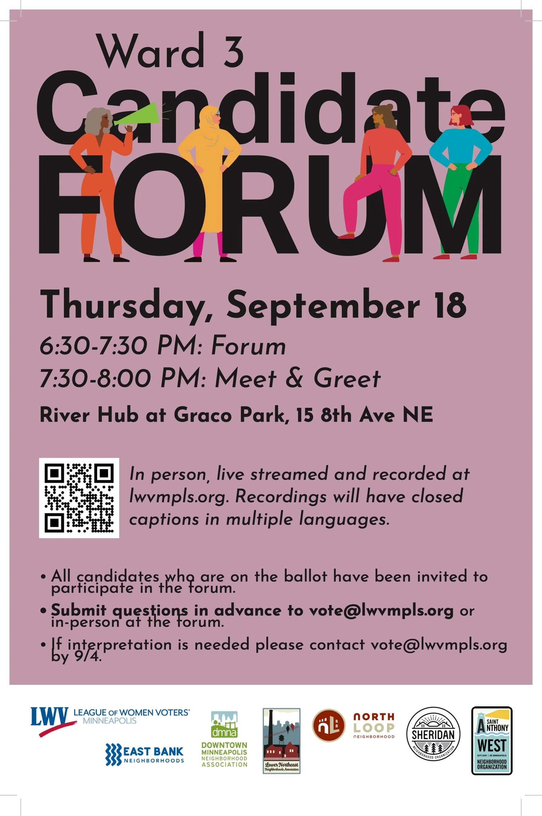 Ward 3 Candidate Forum