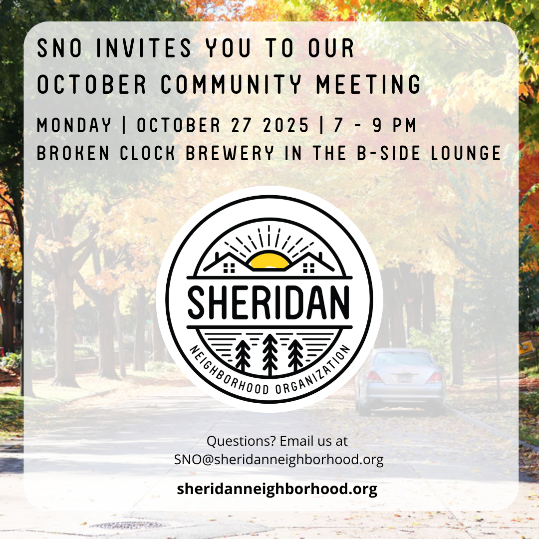 October Community Meeting