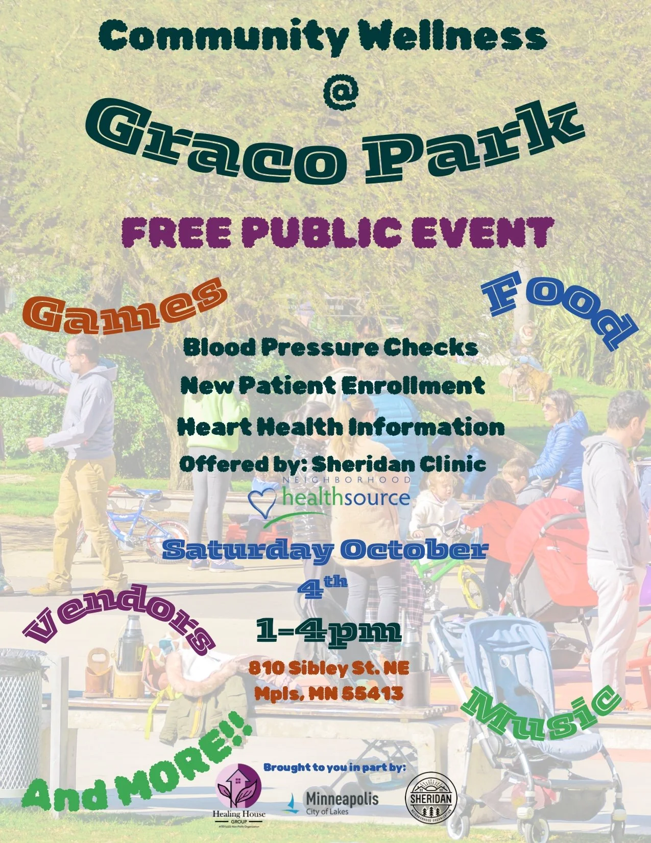 Community Wellness Event with Healing House