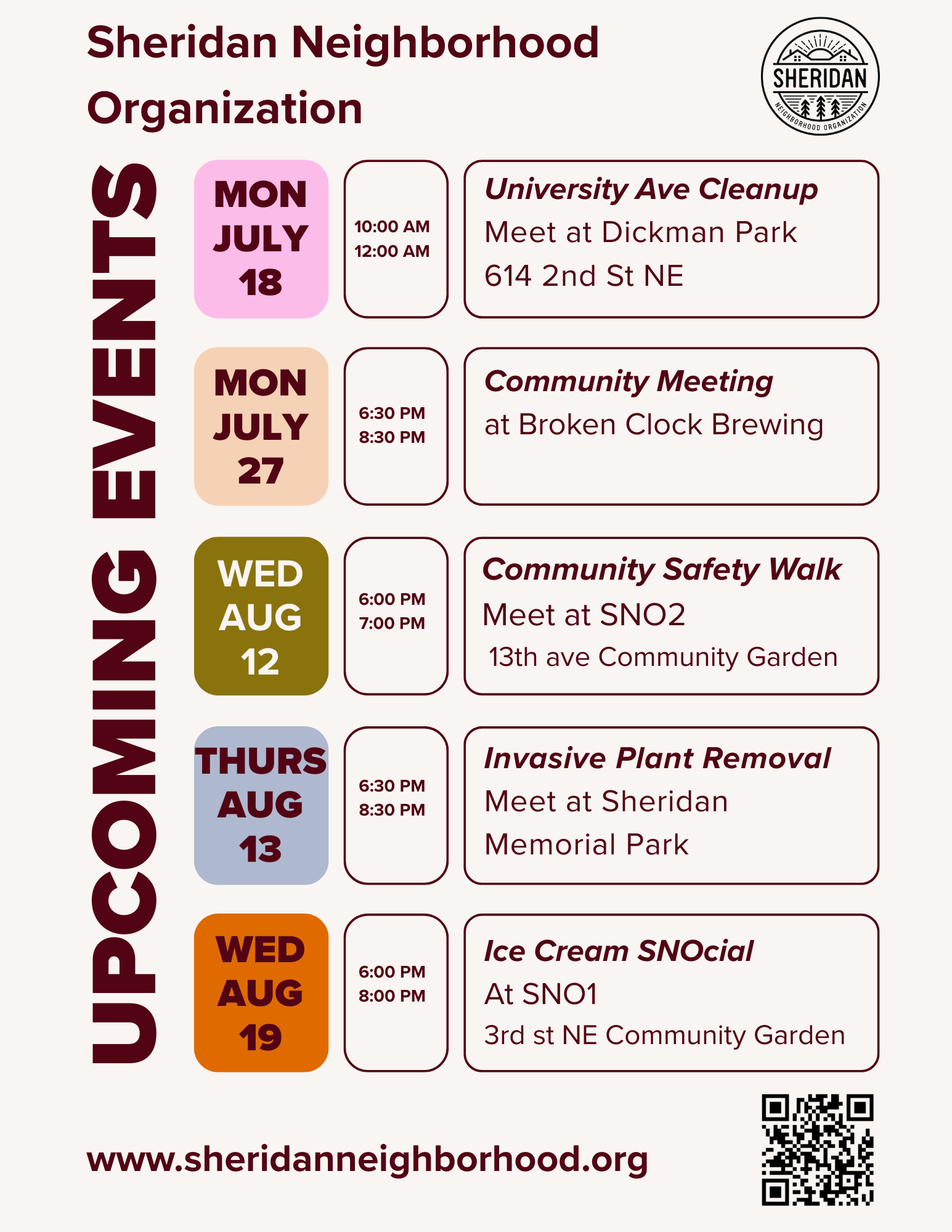 Summer Events