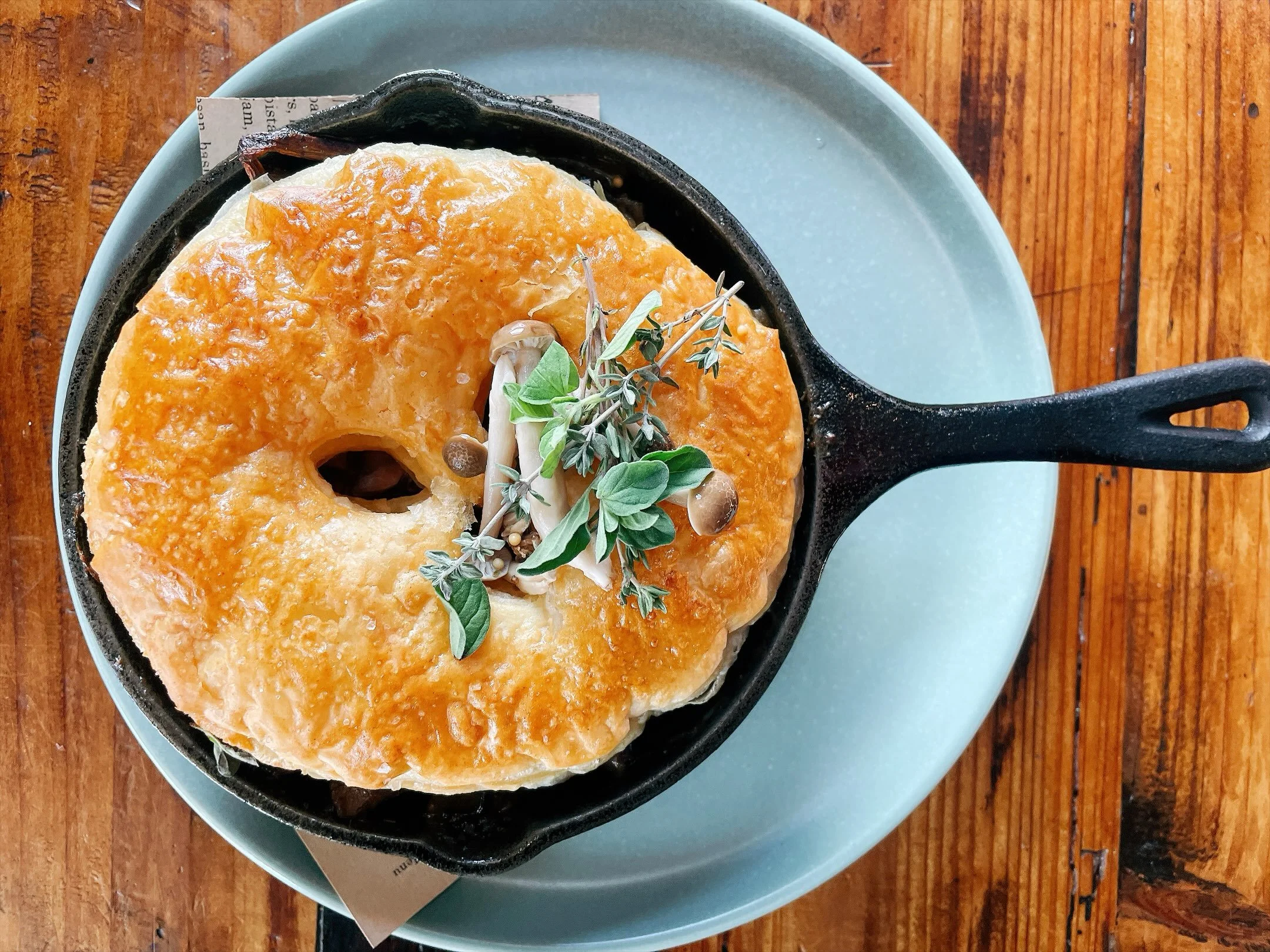 It&rsquo;s been a while! Mushroom pot pie back on the menu for a limited time! 🍄 🥧 🍄&zwj;🟫