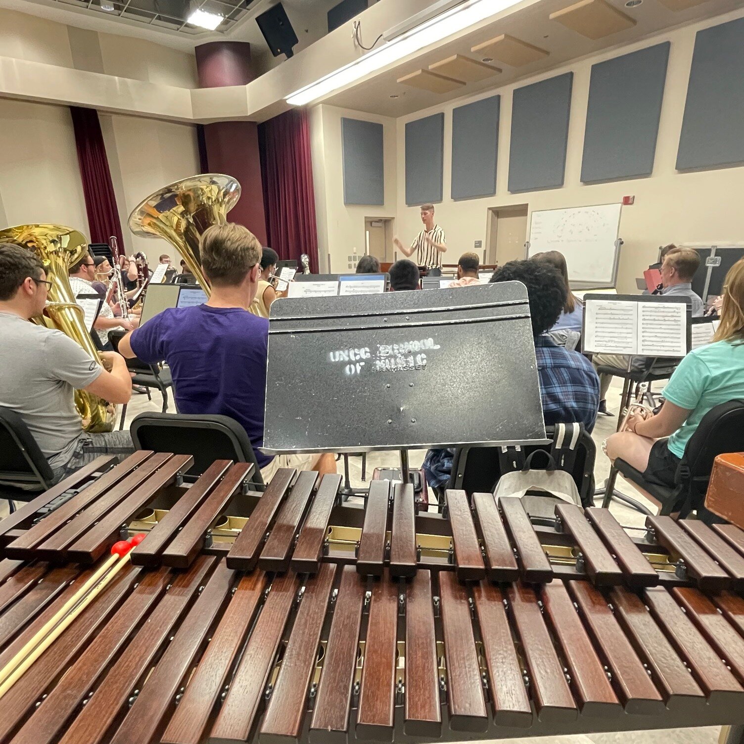 First rehearsal for "Felt Like It" is underway! Thank you to @uncgsom for hosting rehearsals this weekend! 

Join us THIS Sunday May 14 at Well&bull;Spring, A Life Plan Community in their Virginia Somerville Sutton theater for our final con