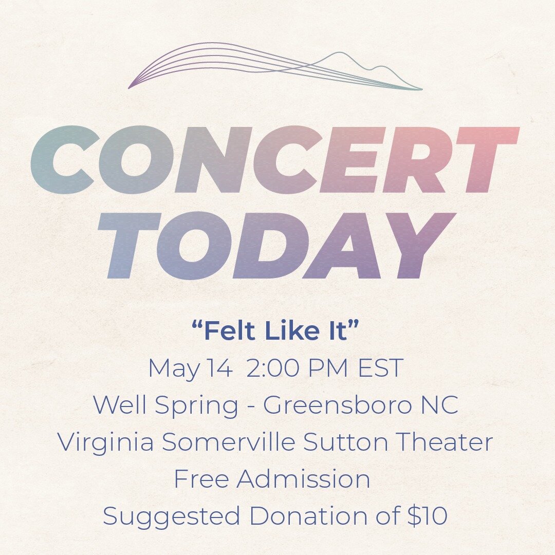 🎵 TODAY! What better way to celebrate Mother's Day than with some great music? 🎵

We look forward to seeing you at our final concert of the season! 

#appalachiasws #asws #windband #windensemble #windsymphony #concert #music #collegiatemusic #colle