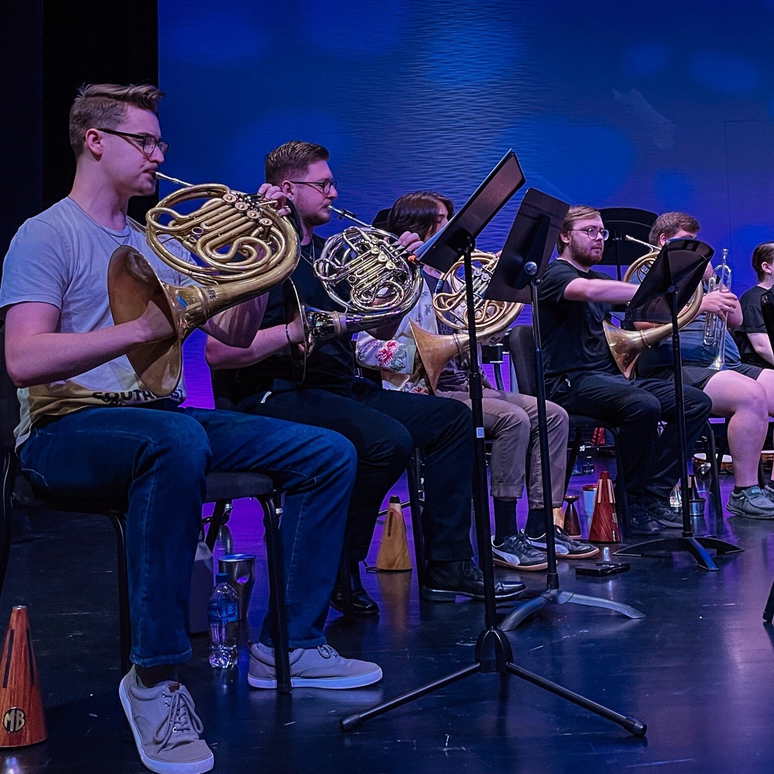 🎺 We've had a great morning rehearsal and it's just a couple more hours until our concert, &quot;Felt Like It&quot;! 

Come join us after your Mother's Day brunch for a wonderful (free!) concert of music that we &quot;feel like&quot; you'll enjoy! 
