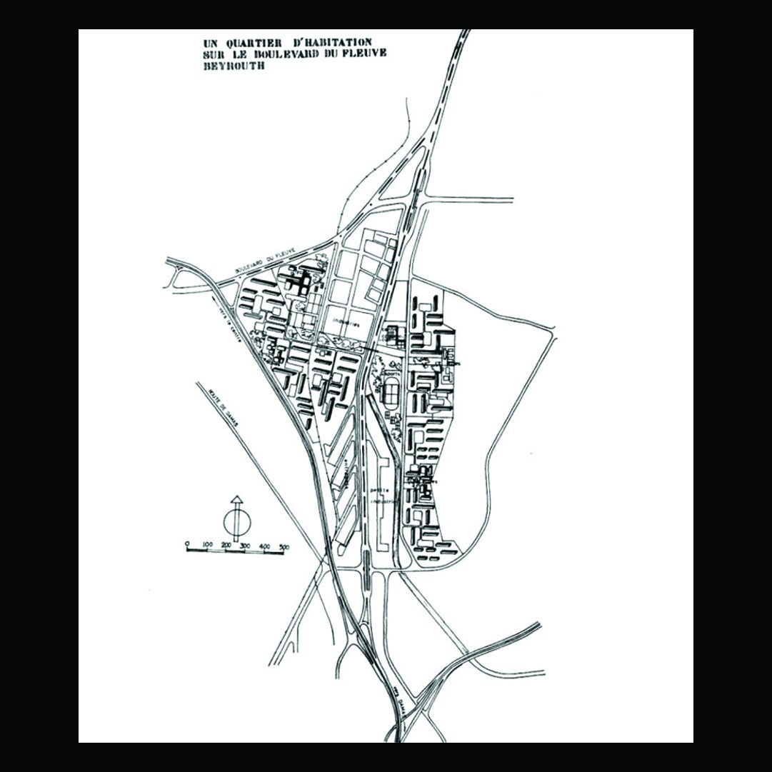 1. Plan directeur de Beyrouth et ses banlieues, 1963. Michel Ecochard.jpg