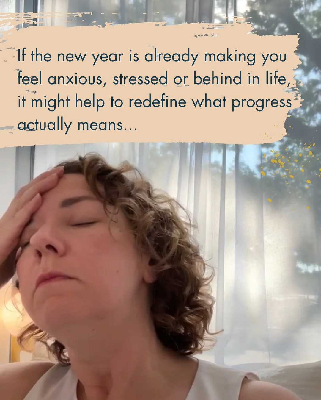 If a new year is bringing up anxiety and pressure for you, you&rsquo;re not the only one. Sometimes the idea of a fresh start can also feel like a silent reminder of everything you haven&rsquo;t done yet&hellip;

&ldquo;I should be further along&rdqu