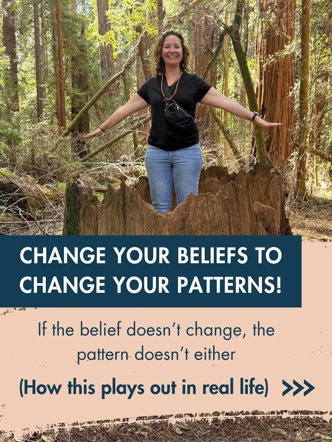 Behind every pattern you want to change is a belief.

These beliefs, which are often formed early in life, can sound like:

&ldquo;My worth depends on what I do&rdquo;

&ldquo;Rest has to be earned&rdquo;

&ldquo;If I don&rsquo;t do things perfectly,