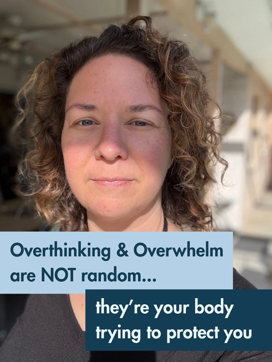 Overthinking and overwhelm are not random&hellip; they&rsquo;re your body trying to protect you.

There&rsquo;s always a reason symptoms and struggles are happening. Every behavior makes sense.

There is a connection between self-doubt, overthinking 