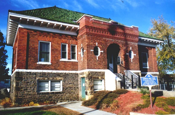 The former International Paper Company office building in Corinth and home of the Hudson River Mill Museum where the memorial brick walkway will be installed.