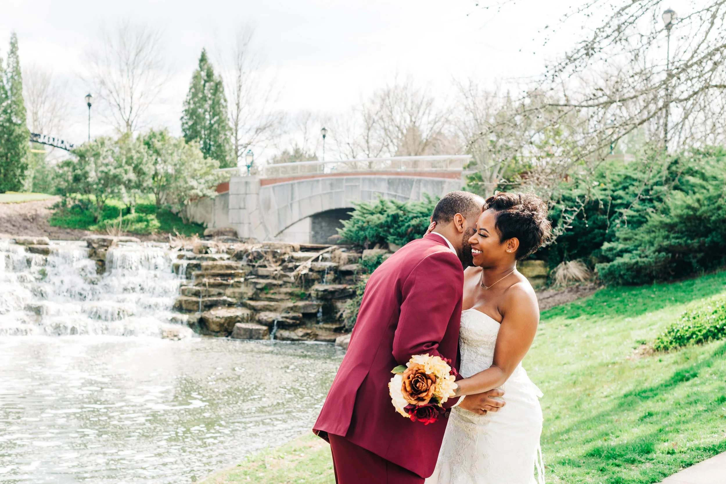 bride and groom at noahs event venue KY.jpeg