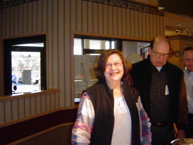 Pat Glass and husband (D)