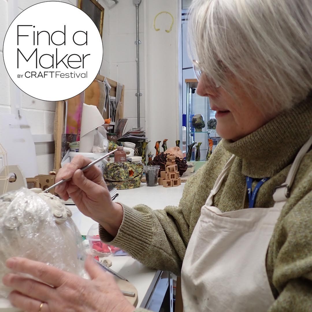 Its @find.amaker week and I'm already a day late so here's the Meet the Maker image along with the Behind the Scenes shot. This was me last week finishing off another porcelain vessel @aup_ma, so much to do, so little time to do it in. Hand working t